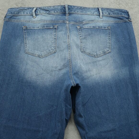 Torrid Jeans Women's Size 24R Blue High-Rise Skinny Denim 31" Inseam Stretch - Picture 13 of 16